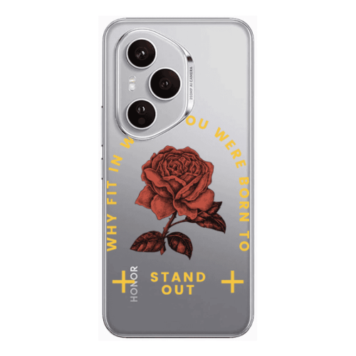 Honor Magic 400 Pro Stand out Transparent Silicone TPU Θήκη