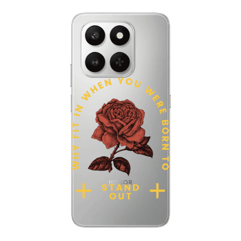 Honor Magic 400 Smart Stand out Transparent Silicone TPU Θήκη