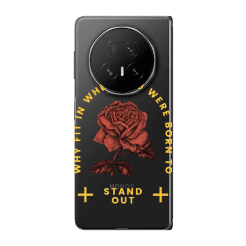 Honor Magic V5 Stand out Transparent Silicone TPU Θήκη