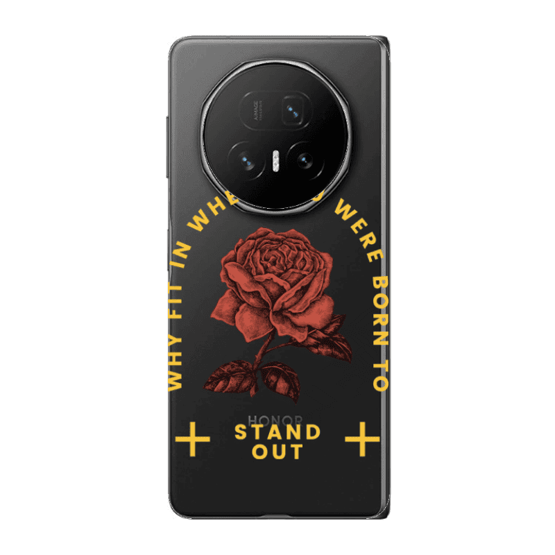 Honor Magic V5 Stand out Transparent Silicone TPU Θήκη