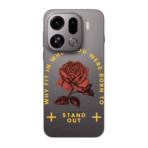 Oppo Find X9 Pro Stand out Transparent Silicone TPU Θήκη