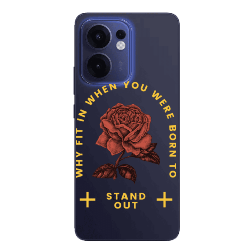 Oppo Reno13 FS Stand out Transparent Silicone TPU Θήκη