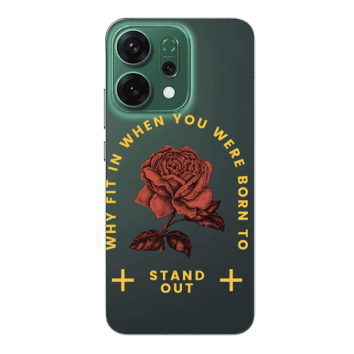Oppo RENO 14 Stand out Transparent Silicone TPU Θήκη