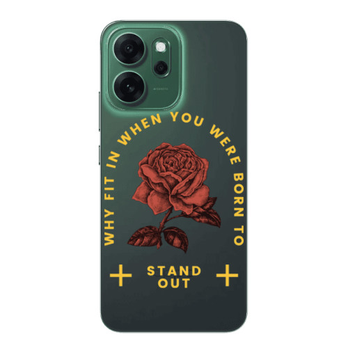 Oppo 14 F Stand out Transparent Silicone TPU Θήκη