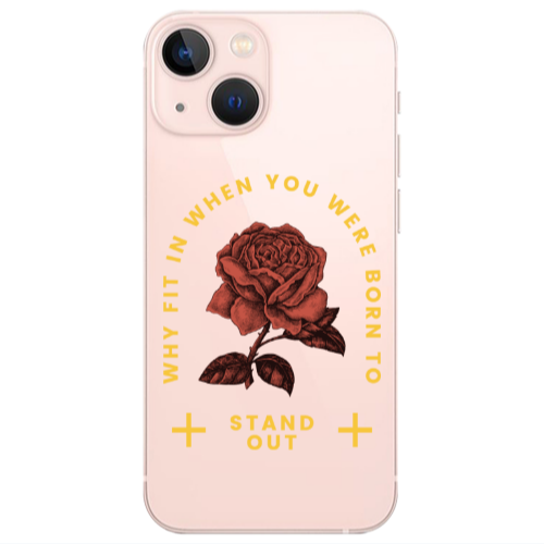 Apple iPhone 13 Stand out Transparent Silicone TPU Θήκη