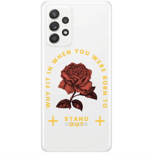 Samsung A33 Stand out Transparent Silicone TPU Θήκη