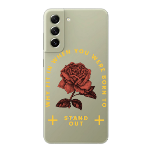 Samsung S22 Stand out Transparent Silicone TPU Θήκη