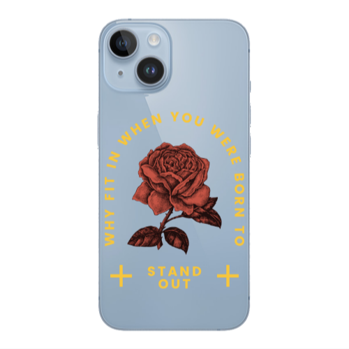 Apple iPhone 14  Stand out Transparent Silicone TPU Θήκη