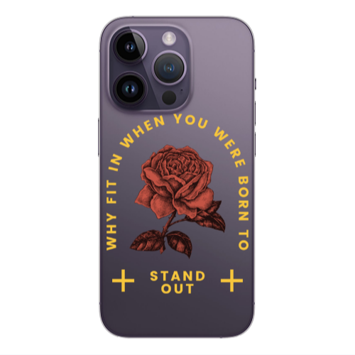Apple iPhone 14 Pro  Stand out Transparent Silicone TPU Θήκη