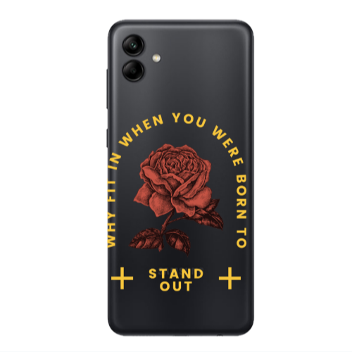 Samsung A04 Stand out Transparent Silicone TPU Θήκη