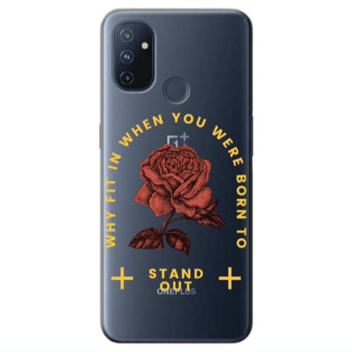 Oneplus Nord 100 Stand out Transparent Silicone TPU Θήκη