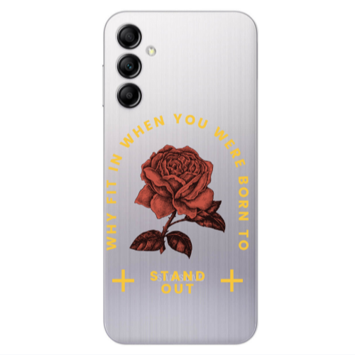 Samsung A24 Stand out Transparent Silicone TPU Θήκη