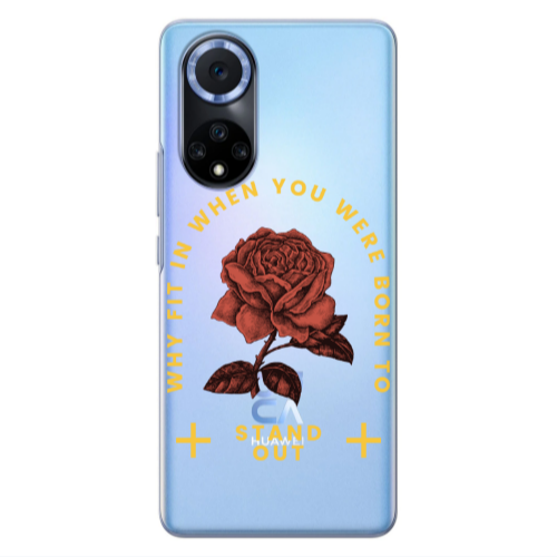 Huawei Nova 9 Stand out Transparent Silicone TPU Θήκη