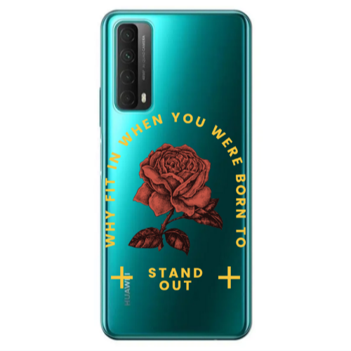 Huawei P Smart 2021 Stand out Transparent Silicone TPU Θήκη