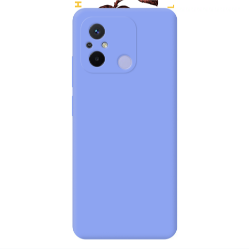 Xiaomi Redmi 12C Stand out Light Purple Colored Silicone TPU Θήκη