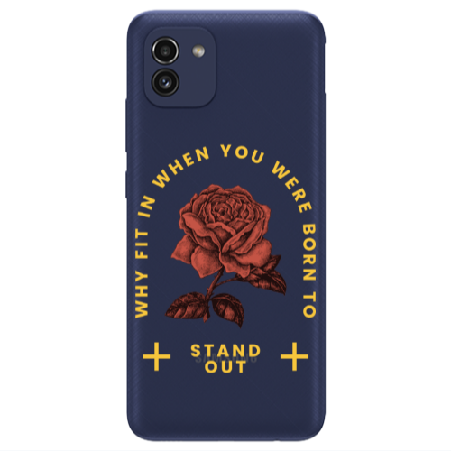 Samsung A03 Stand out Transparent Silicone TPU Θήκη