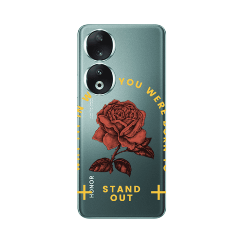 Honor 90 5G Stand out Transparent Silicone TPU Θήκη