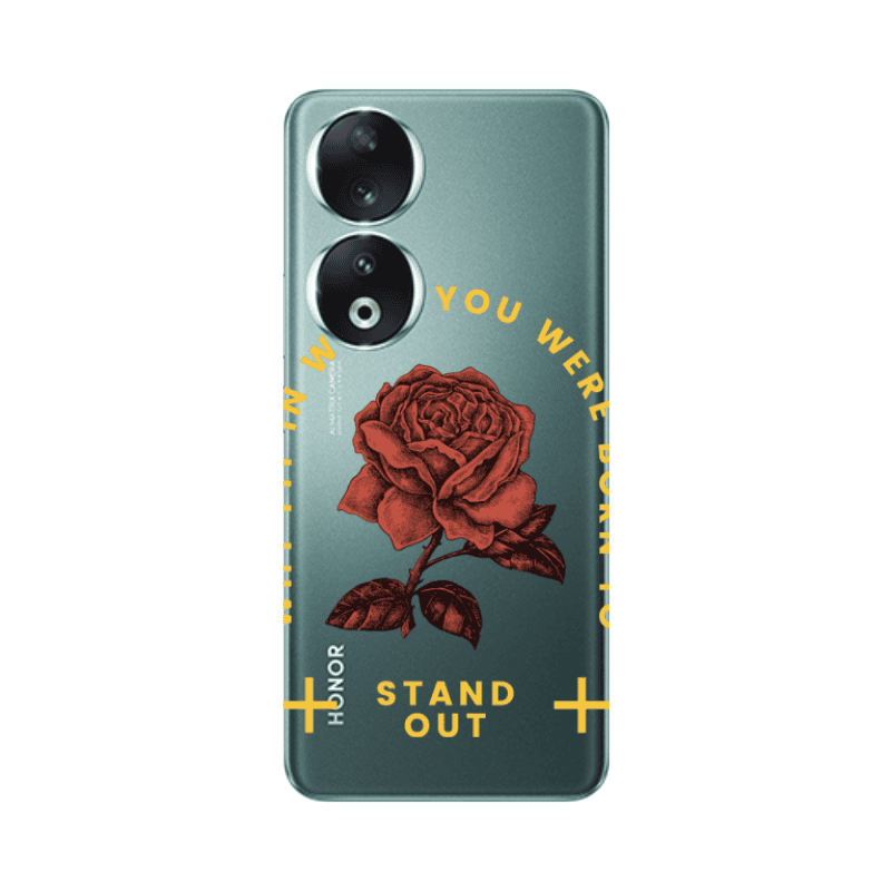 Honor 90 5G Stand out Transparent Silicone TPU Θήκη
