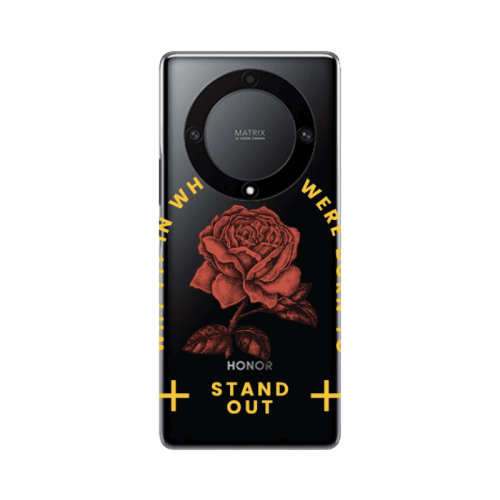 Honor Magic5 Lite 5G Stand out Transparent Silicone TPU Θήκη