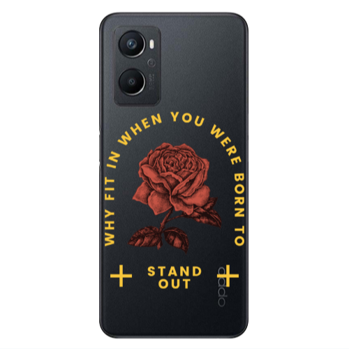 Oppo A 96 Stand out Transparent Silicone TPU Θήκη
