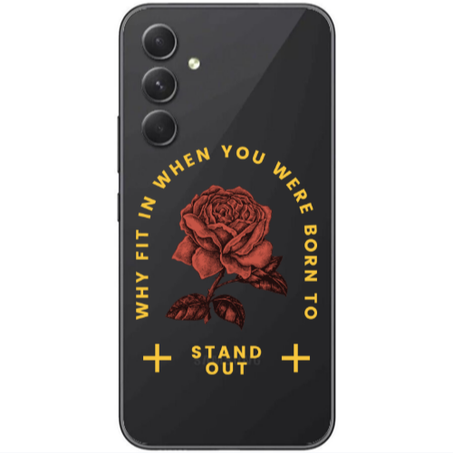 Samsung Galaxy A25 Stand out Transparent Silicone TPU Θήκη