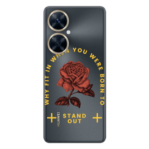 Huawei Nova 11i Stand out Transparent Silicone TPU Θήκη