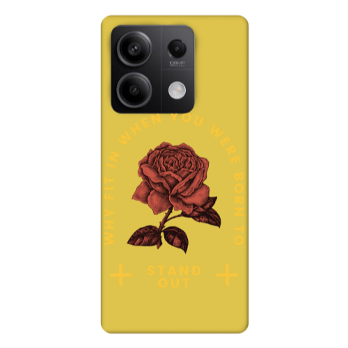 Xiaomi Redmi Note 13Pro 5G Stand out Yellow Colored Silicone TPU Θήκη