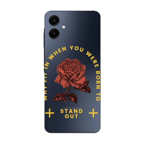 Samsung A06 Stand out Transparent Silicone TPU Θήκη