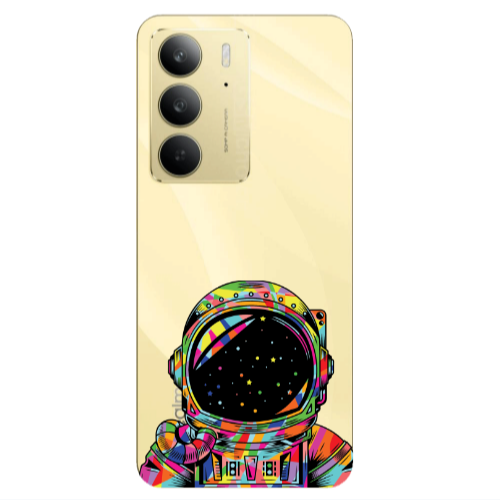 Realme C 75 Astronaut 209 Transparent Silicone TPU Θήκη
