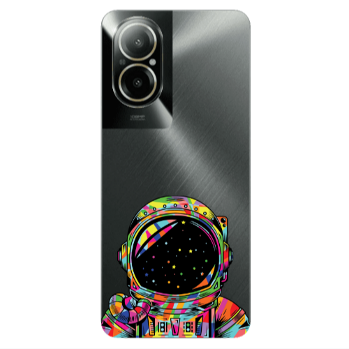 Realme C67 Astronaut 209 Transparent Silicone TPU Θήκη
