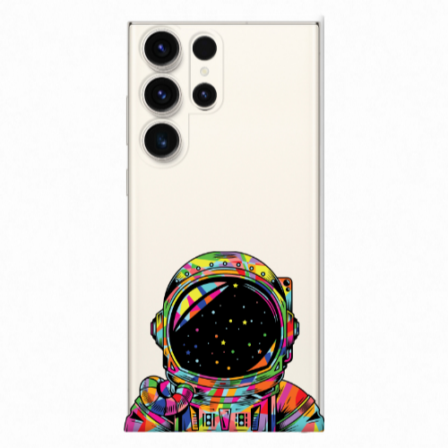 Samsung S25 Ultra Astronaut 209 Transparent Silicone TPU Θήκη
