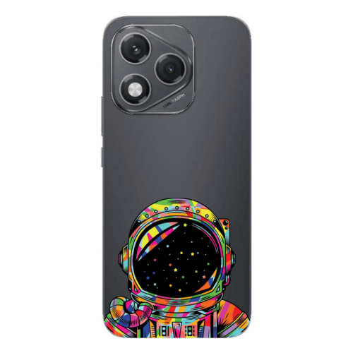 Honor 400 Lite Astronaut 209 Transparent Silicone TPU Θήκη