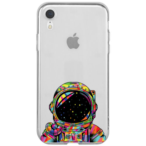 Apple iPhone Xr Astronaut 209 Transparent Silicone TPU Θήκη