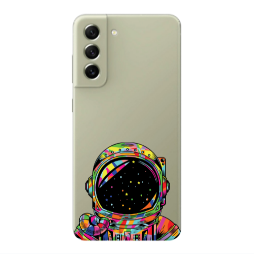 Samsung S22 Plus Astronaut 209 Transparent Silicone TPU Θήκη