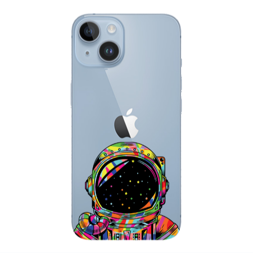 Apple iPhone 14  Astronaut 209 Transparent Silicone TPU Θήκη