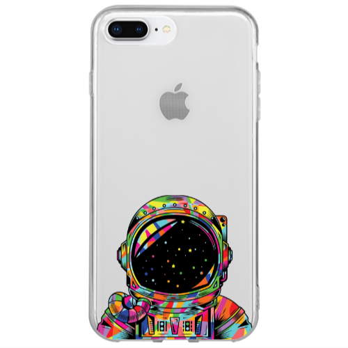 Apple iPhone 7 Plus Astronaut 209 Transparent Silicone TPU Θήκη