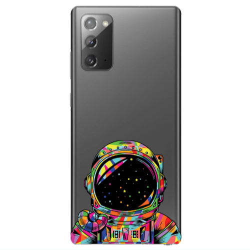Samsung Note 20 Astronaut 209 Transparent Silicone TPU Θήκη