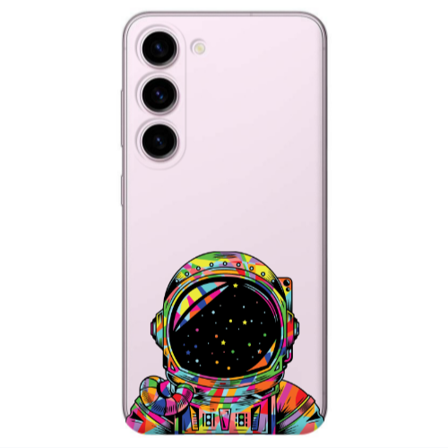 Samsung S23 Plus Astronaut 209 Transparent Silicone TPU Θήκη