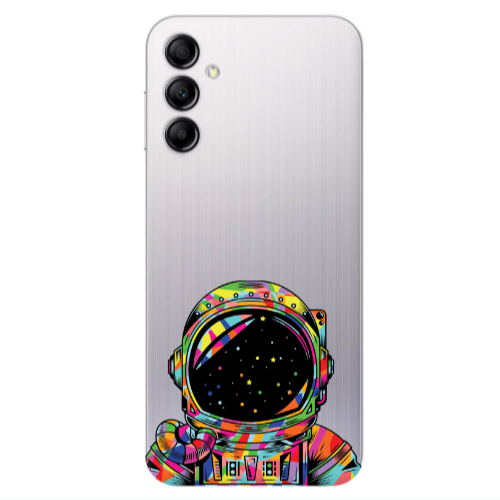 Samsung A14 5G Astronaut 209 Transparent Silicone TPU Θήκη