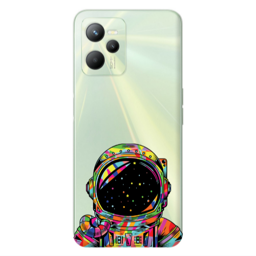 Realme C35 Astronaut 209 Transparent Silicone TPU Θήκη
