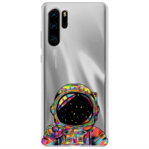 Huawei P30 Pro Astronaut 209 Transparent Silicone TPU Θήκη