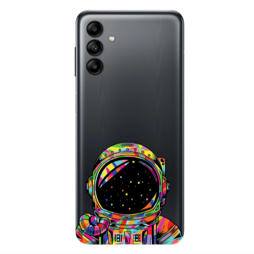 Samsung A13 5G Astronaut 209 Transparent Silicone TPU Θήκη