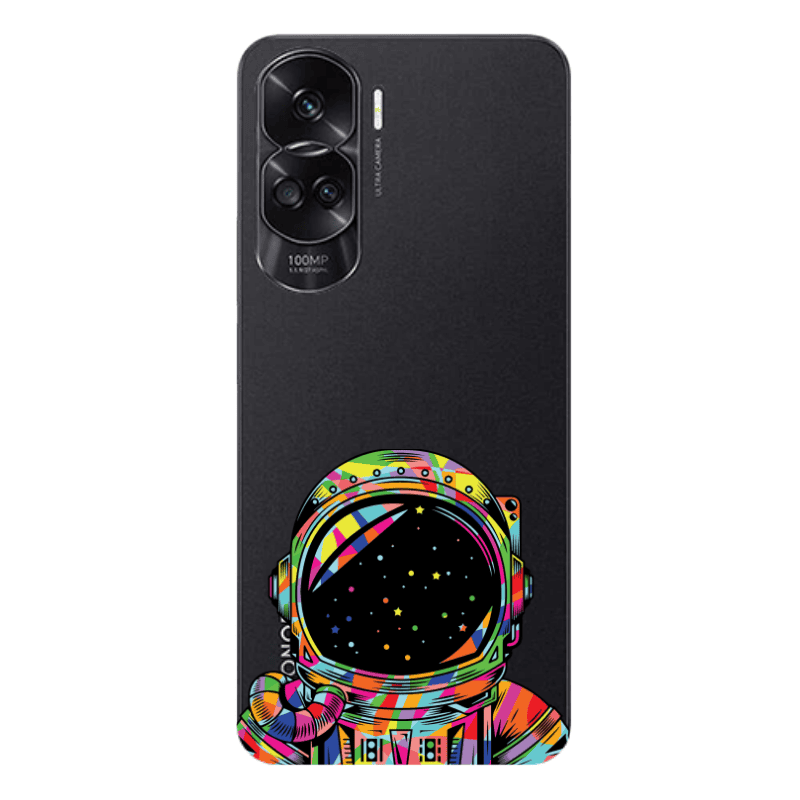Honor 90 Lite 5G Astronaut 209 Transparent Silicone TPU Θήκη