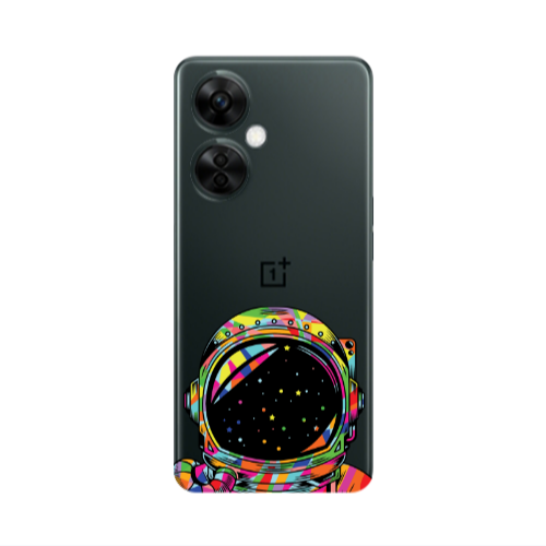 Oneplus Nord CE 3 Lite 5G Astronaut 209 Transparent Silicone TPU Θήκη