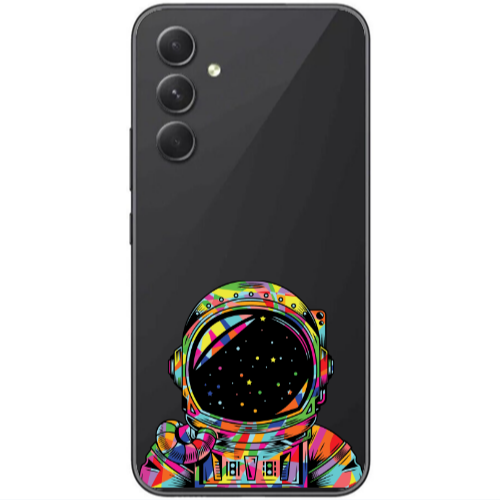 Samsung  Galaxy A05s Astronaut 209 Transparent Silicone TPU Θήκη