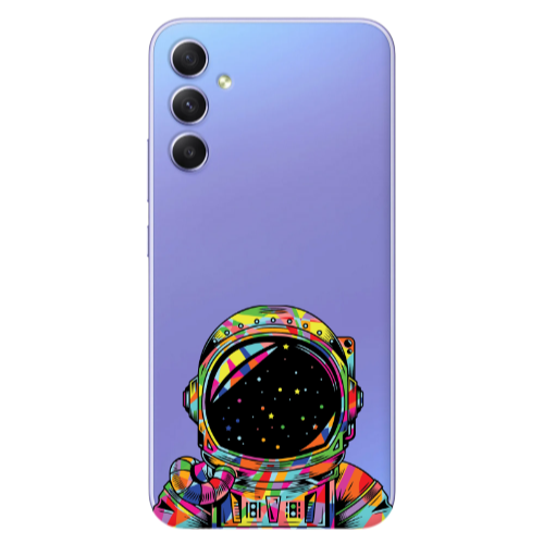 Samsung A16 Astronaut 209 Transparent Silicone TPU Θήκη