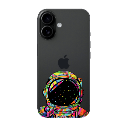 Apple Iphone 16 Astronaut 209 Transparent Silicone TPU Θήκη