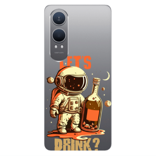 Oneplus Nord Ce 4 lite Lets drink Transparent Silicone TPU Θήκη