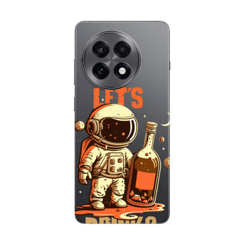 Oneplus 13 R Lets drink Transparent Silicone TPU Θήκη