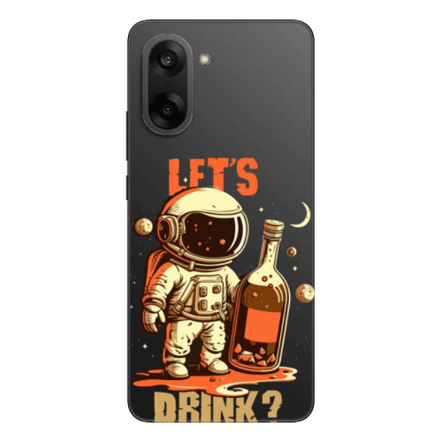 Oneplus Nord CE 5 Lets drink Transparent Silicone TPU Θήκη
